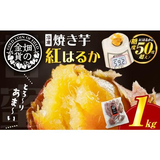 ふるさと納税 野菜類 サツマイモ 鹿児島県 鹿児島市 畑の金貨 焼き芋紅はるか 1kg K181-002_01 (1)紅はるか 1kg