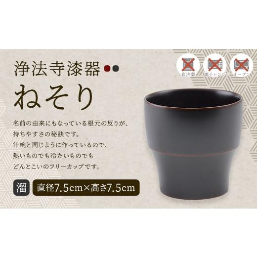 ふるさと納税 岩手県 二戸市 [滴生舎]浄法寺漆器 ねそり (溜)