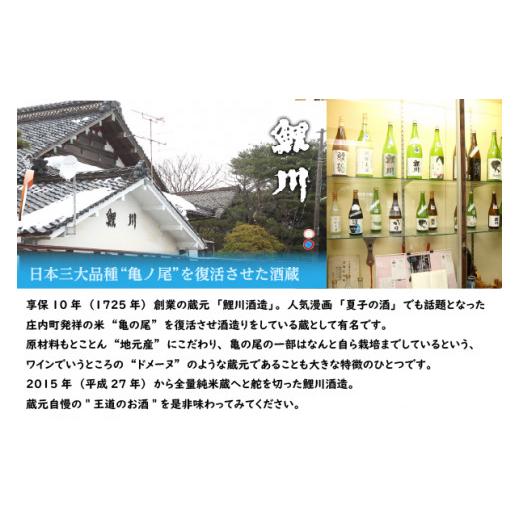 ふるさと納税 日本酒 純米大吟醸酒 山形県 庄内町  5月中旬発送 庄内の地酒 6か月定期便 鯉川酒造蔵元 おすすめほろ酔いセット 入金期限：2026.4.25 720ml×2…の画像