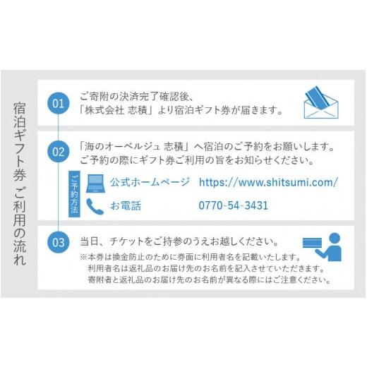 ふるさと納税 福井県 小浜市 【ミシュランガイド北陸2021特別版掲載】 【海のオーベルジュ志積】 宿泊 ギフト券 6,000円分｜furusatochoice｜10