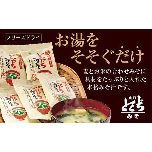 ふるさと納税 加工品等 山口県 山口市 D110 とくぢ味噌フリーズドライみそ汁(合わせ)30ヶ入