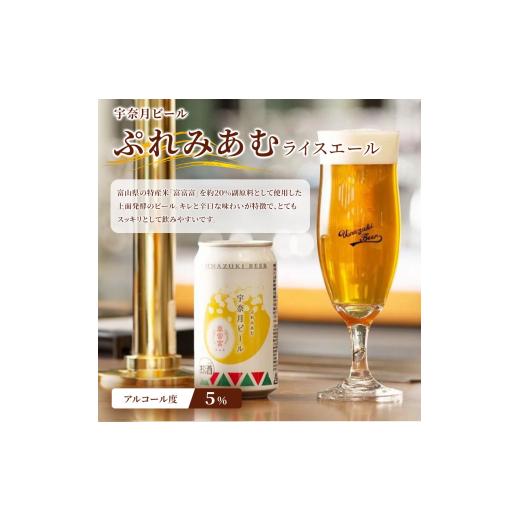 ふるさと納税 ビール 地ビール 富山県 黒部市  No.5313-0062 ビール ふるさと定期便 宇奈月ビール6缶セット×4回（4か月連続発送）／地ビール クラフトビール…の画像