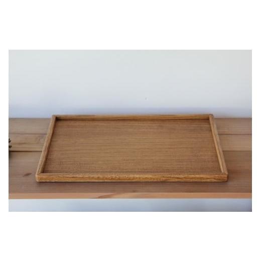 ふるさと納税 木工品・竹工品 茨城県 石岡市 桐のトレー (L) 5枚 セット 桐製 木製 38.5cm 29cm 無垢材 防虫剤 漂白剤 不使用 天然木 桐材 国産 日本製 食器 …