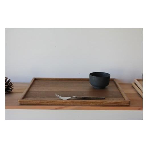 ふるさと納税 木工品・竹工品 茨城県 石岡市 桐のトレー (L) 5枚 セット 桐製 木製 38.5cm 29cm 無垢材 防虫剤 漂白剤 不使用 天然木 桐材 国産 日本製 食器 …