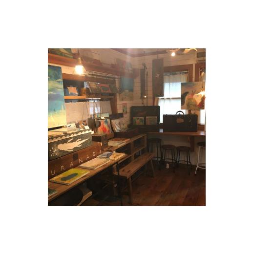 ふるさと納税 雑貨・日用品 絵画 茨城県 石岡市 ムラナギ絵画作品No.1422『ルッチブラン』 一点物 アクリル原画 幻想世界 アート作品 F6キャンバス仕様 壁掛け…の画像