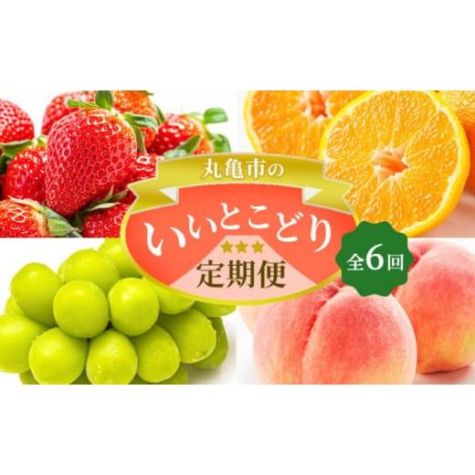 ふるさと納税 みかん・柑橘類 香川県 丸亀市 フルーツ 定期便 6ヶ月 丸亀市のいいとこどり定期便 セット 詰め合わせ 桃 ニューピオーネ シャインマスカット み…