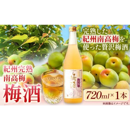 ふるさと納税 和歌山県 岩出市 紀州完熟南高梅 梅酒 720ml 酒のねごろっく[90日以内に出荷予定(土日祝除く)]和歌山県 岩出市 梅酒 梅 うめ 紀州南高梅 720ml…