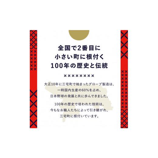 ふるさと納税 スポーツ・アウトドア 奈良県 三宅町 軟式 内野手 用 野球 グローブ（カラー オーダー） 吉川清商店 bro's 高校生 大人 成人 右投げ グラ…の画像