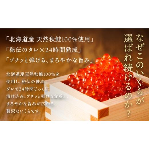ふるさと納税 いくら 北海道 釧路町  定期便 6ヶ月連続 北海道産 いくら醤油漬け 500g（250g×2パック入り） 小分け 国産 いくら いくら醤油漬 しょう油 しょ…_1