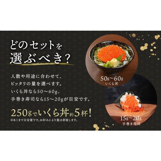 ふるさと納税 いくら 北海道 釧路町  定期便 6ヶ月連続 北海道産 いくら醤油漬け 500g（250g×2パック入り） 小分け 国産 いくら いくら醤油漬 しょう油 しょ…_4