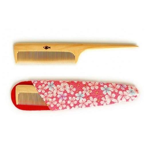 つげ櫛　6本　セット つげ櫛 6本 セット 本つげ 解き櫛6寸 | かづら清老舗