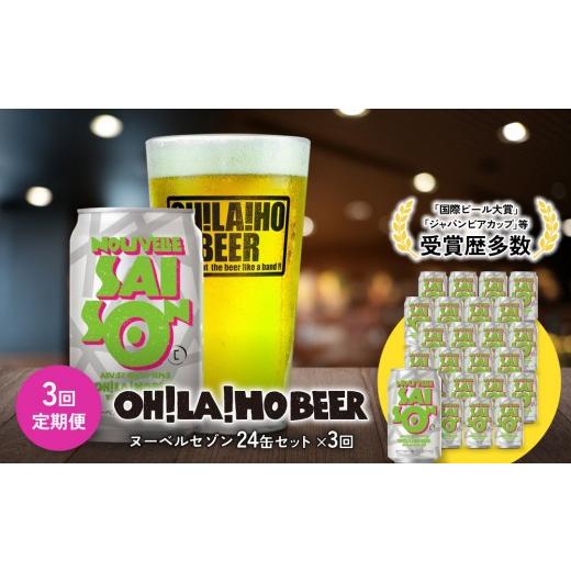 ふるさと納税 ビール 地ビール 長野県 東御市  3回定期便 クラフトビール「ヌーベルセゾン」24本｜オラホビール 地ビール_1