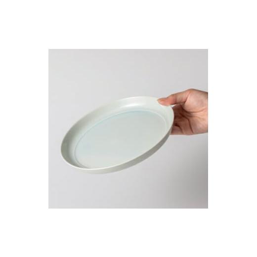 ふるさと納税 食器・グラス 皿 岐阜県 瑞浪市  美濃焼 tripware プレート 210 2枚 白釉 瑞浪市 ／ 市原製陶 食器 皿 グッドデザイン賞受賞 AZAE014の画像
