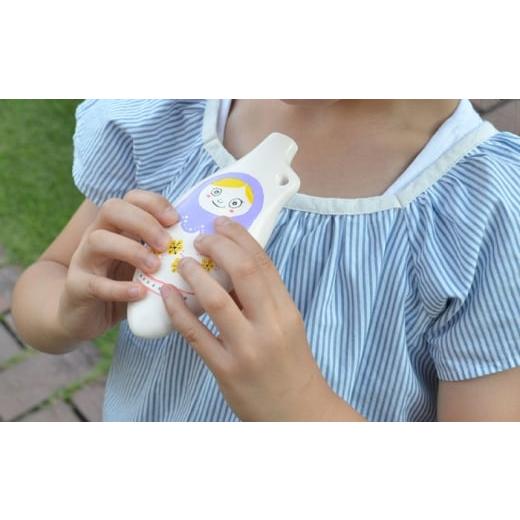 ふるさと納税 楽器 岐阜県 瑞浪市  美濃焼 オカリナより簡単 子供でも吹ける お絵かき楽器 工作キット セラリーナKids8音階 瑞浪市 ／ スエラボ AZCV010の画像