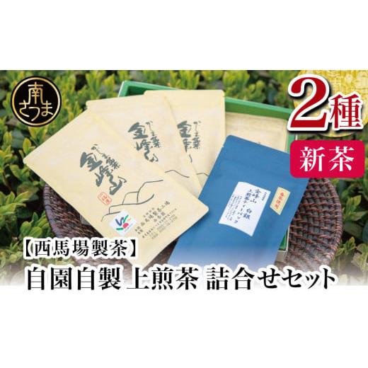 ふるさと納税 鹿児島県 南さつま市 [2024年新茶]期間限定 自園自製 上煎茶&上煎茶ティーパックの詰め合わせ 贈答用ギフト 贈答 鹿児島県産 かごしま お茶 …