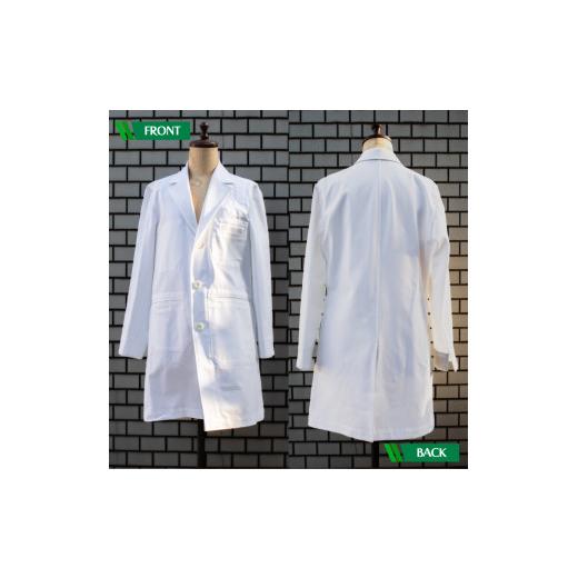 ふるさと納税 服 男 山口県 下関市 医師のためのデニム白衣「ドクターテーラー004」 XLサイズ ジャケット メンズ 下関 山口 XLサイズの画像