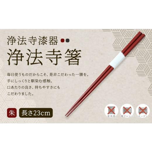 滴生舎】浄法寺漆器 浄法寺箸 2膳／漆器 箸 おはし はし