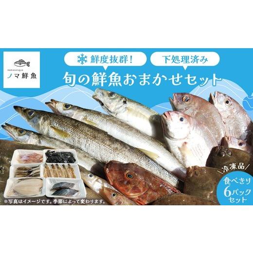 ふるさと納税 旬の鮮魚等 愛知県 美浜町 鮮度抜群 お魚おまかせ食べきり6パック・下処理加工してあるので解凍してすぐに調理できます。 着日指定不可 北海…