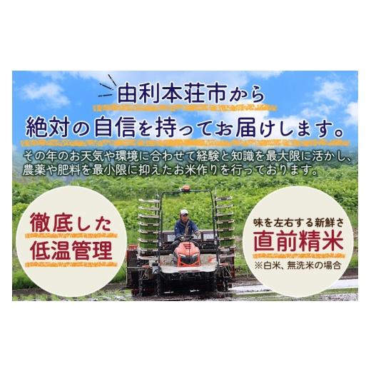 ふるさと納税 米 ひとめぼれ 秋田県 由利本荘市 《令和8年産 新米受付》《1回のみお届け》 無洗米 通算5回特A 秋田県産ひとめぼれ 20kg(5kg×4袋) お米 米 こ…の画像