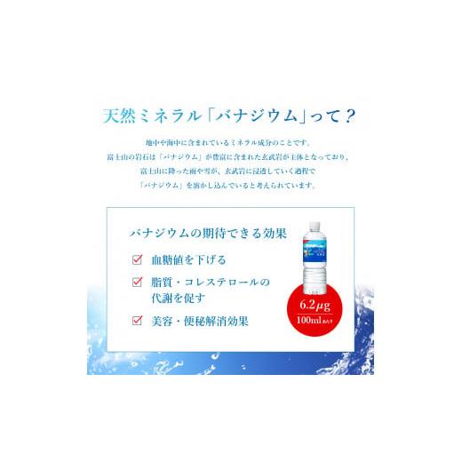 ふるさと納税 水・ミネラルウォーター 500mL〜999mL 山梨県 富士吉田市 水 定期便 12か月お届け 「アサヒおいしい水」富士山のバナジウム天然水 2箱(48本入）P…_5