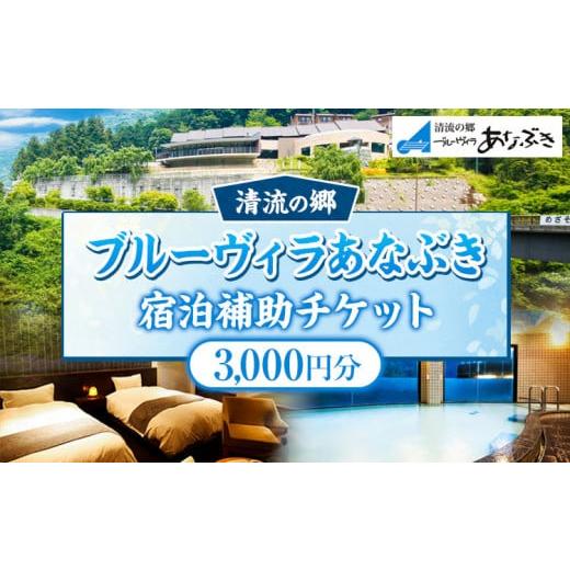 ふるさと納税 徳島県 美馬市 ブルーヴィラあなぶき 宿泊補助チケット 3000円分[30日以内に出荷予定(土日祝除く)] 清流の郷ブルーヴィラあなぶき 徳島県 美馬…