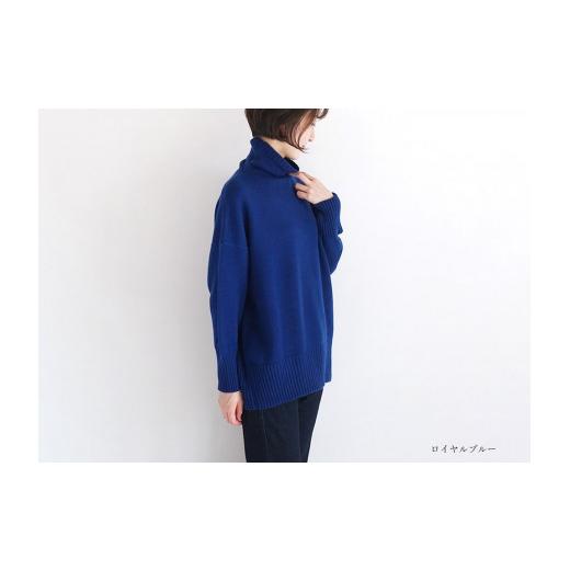 【売り切りお値下げ】 ふるさと納税 岩手県 北上市 【UTOカシミヤ】ボトルネック オーバーサイズセーター 【MYK4598852540】(162000円)