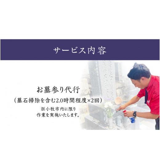 ふるさと納税 地域のお礼の品 愛知県 小牧市 お墓参り代行D（墓石掃除を含む2.0時間程度×2回）_8