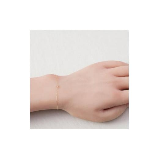 ふるさと納税 アクセサリー ブレスレット 滋賀県 大津市 K10イエローゴールド 天然石ブレスレット 6月誕生石ムーンストーン 華奢見え 4本たてづめ 長さ17cm　K…_3