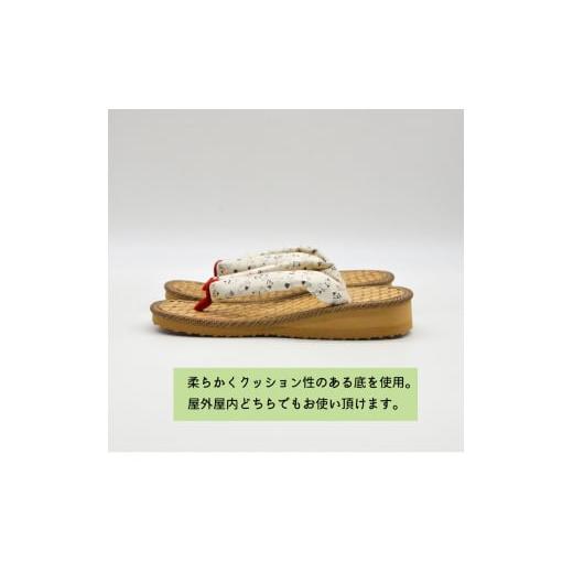 ふるさと納税 ファッション 下駄 奈良県 王寺町 信貴×雪丸 ゆきまる雪駄 屋内屋外兼用 BrW(前坪:赤)8寸(23.5〜24.5対応) 8寸(23.5〜24.5対応)