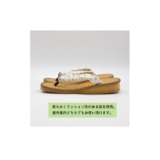 ふるさと納税 ファッション 下駄 奈良県 王寺町 信貴×雪丸 ゆきまる雪駄 屋内屋外兼用 BrW(前坪:黒)8寸6分(25.0〜26.5対応) 8寸6分(25.0〜26.5対応)