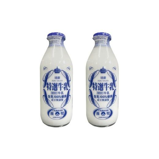 ふるさと納税 飲料類 牛乳 熊本県 湯前町 順次発送 球磨酪農特選瓶牛乳(900ml×2本) 順次発送 球磨酪農特選瓶牛乳(900ml×2本)