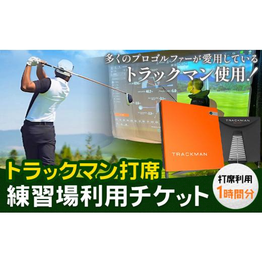 ふるさと納税 千葉県 流山市 練習場 利用チケット トラックマン打席 ゴルフ 練習 1時間