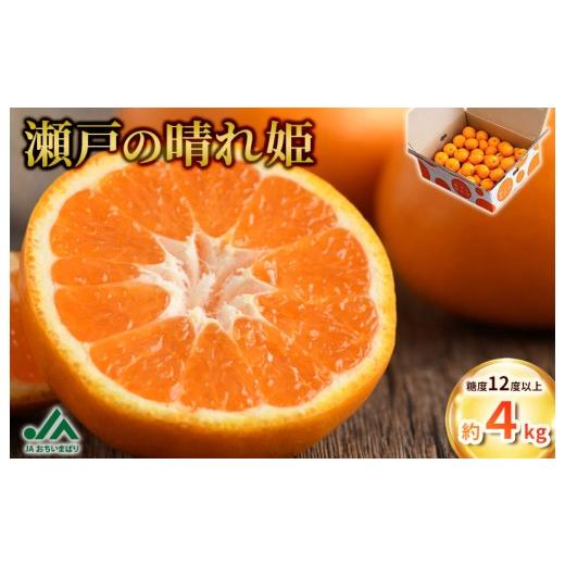 ふるさと納税 果物類 みかん 愛媛県 今治市 先行予約 瀬戸の晴れ姫 4kg KC01230 2026年12月中旬〜1月中旬に順次発送予定 愛媛県産 愛媛県 期間限定 はれひめ …