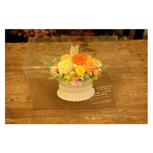 ふるさと納税 花・苗木 長野県 上田市 空間を華やかに　プリザーブドフラワー「ポットアレンジ」　お任せ No.5312-7156 0575 お任せ_3