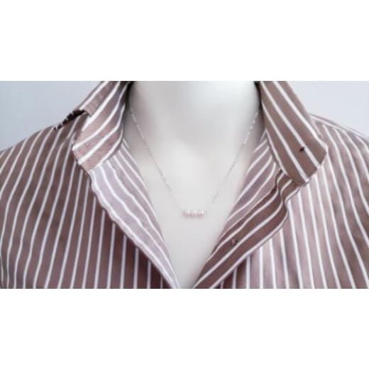 ふるさと納税 ネックレス 三重県 志摩市 真珠 ネックレス 4.5×5.0mm ( K10WG ) アクセサリー パール ジュエリー フォーマル カジュアル 真珠 アコヤ真珠 アコ…_3