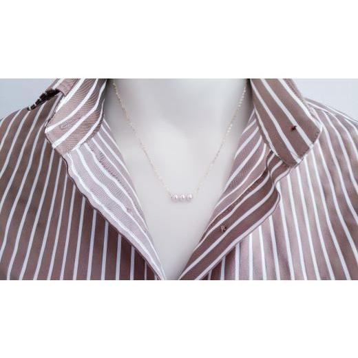ふるさと納税 ネックレス 三重県 志摩市 真珠 ネックレス 4.5×5.0mm ( K10YG ) アクセサリー パール ジュエリー フォーマル カジュアル 真珠 アコヤ真珠 アコ…_3