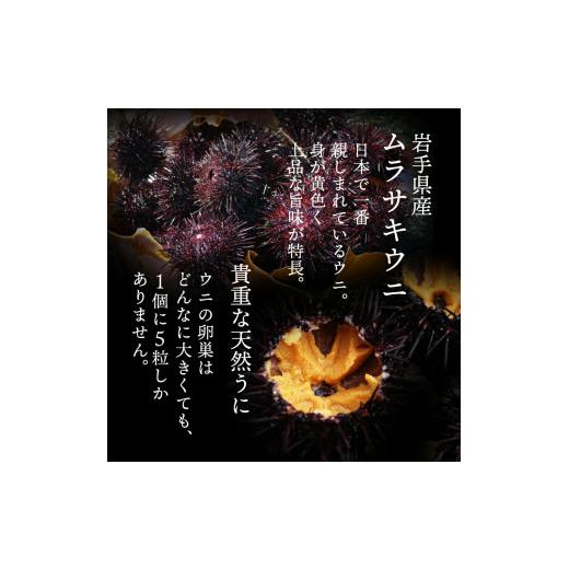 ふるさと納税 ウニ 岩手県 大船渡市 2026年先行予約 うに 国産 生ウニ 150g 先行予約 2026年6月上旬〜発送予定 ミョウバン不使用 生うに うに ウニ 雲丹 天然…_4