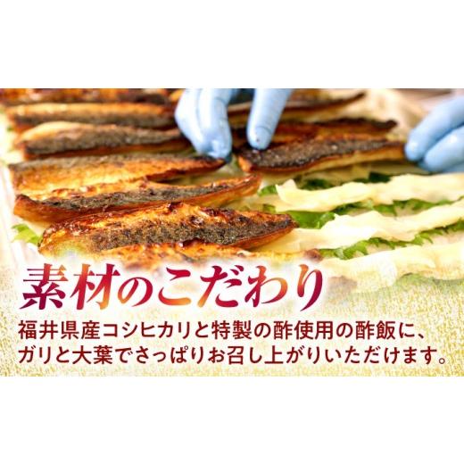ふるさと納税 寿司 福井県 小浜市  着日指定可 焼き鯖すし2種食べ比べ めんたい セット 配送不可地域：北海道、北東北（秋田、青森、岩手）、九州、沖縄、離島…_3