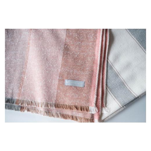 ふるさと納税 兵庫県 西脇市 【播州織 ブランケット】Sashiko Organic Cotton Blanket（132-4）　ZAKURO ZAKURO｜furusatochoice｜06