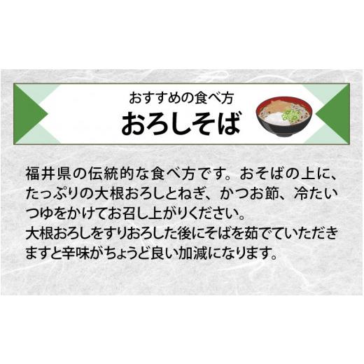 ふるさと納税 そば 生・半生めん 福井県 福井市 なまそば食べ比べ詰合せ 合計10食 越前蕎麦 永平寺そば おろしそば そば 蕎麦 太麺 セット 福井 越前 冷蔵配送…_6