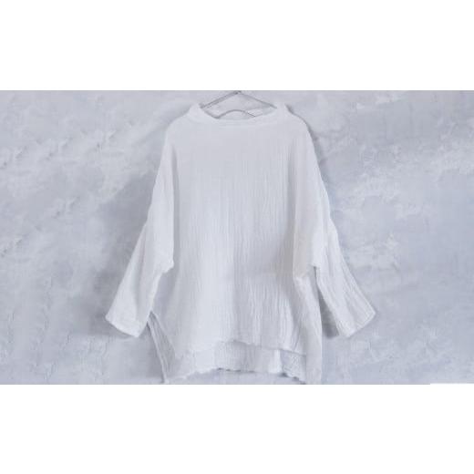 ふるさと納税 小物 広島県 尾道市 FTスタンドカラー 柄:白 白