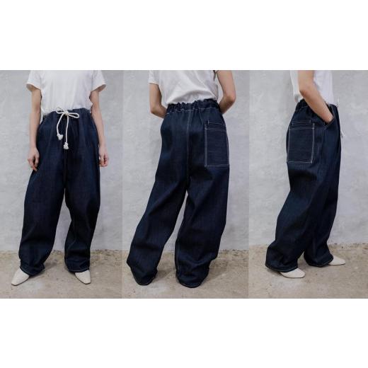 ふるさと納税 服 広島県 尾道市 オーガニックコットンのデニム（ストレート）の画像