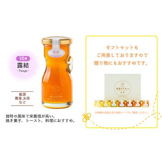 ふるさと納税 加工品等 はちみつ 茨城県 五霞町 田舎はちみつ あかぼっけ 月お任せ3種(280g) 月ごとに楽しむはちみつセット［専用ボトル入］ ／ はちみつ 国産…_7