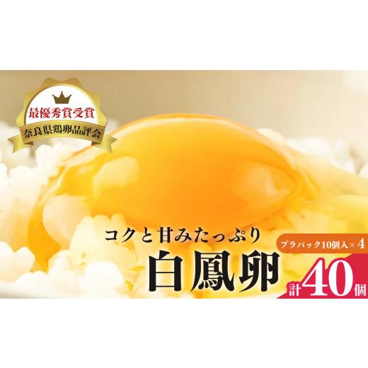ふるさと納税 卵(鶏、烏骨鶏等) 奈良県 五條市 さかもと養鶏の白鳳卵:プラパック10個入り×4P | 卵 たまご 玉子 タマゴ 生たまご 生卵 白鳳卵 奈良県 五條…