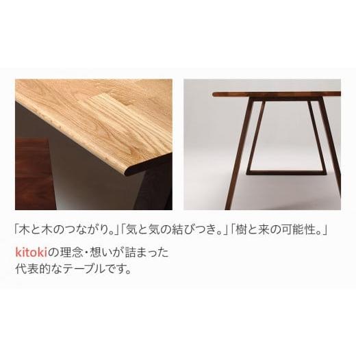 家具 テーブル 福岡県 大木町 kitoki 【サークルロゴ】 IK35 makanaitable　160×80×70　マカナイテーブル(W.OK)　CJ003