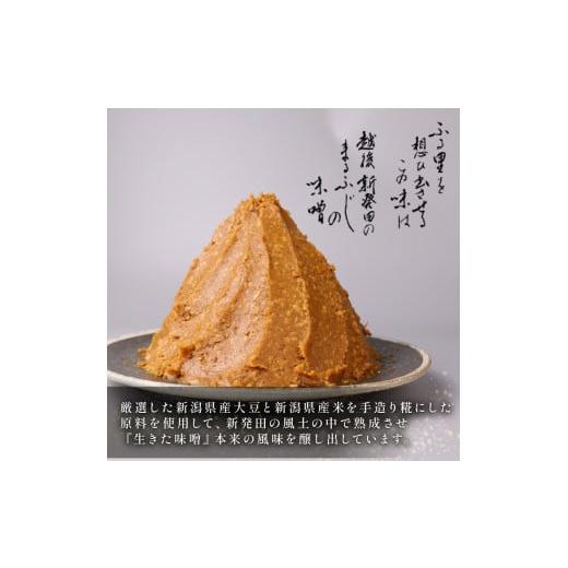 ふるさと納税 味噌 新潟県 新発田市 糀 1kg × 3個 計 3kg フジタ の