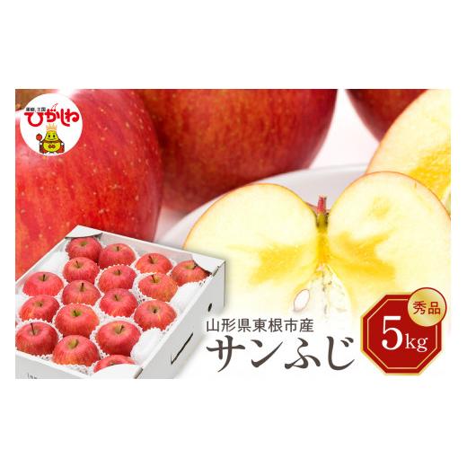 ふるさと納税 りんご 山形県 東根市 2026年産 りんご サンふじ 5kg 秀品 化粧箱入り 山形県 東根市 東根農産センター提供 hi027-206-r8 りんご サンふじ 5kg(…