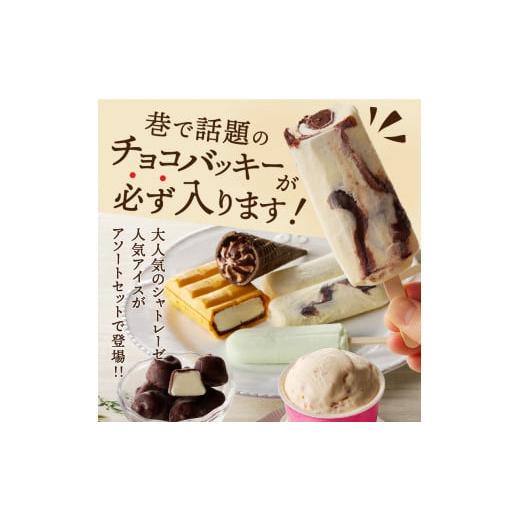 ふるさと納税 山梨県 甲府市 〈2024年6月配送〉チョコバッキーが必ず入る!!【シャトレーゼ】人気アイスバラエティBOX｜furusatochoice｜04