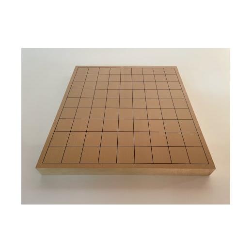 ふるさと納税 木工品・竹工品 茨城県 神栖市 SS-18 将棋盤 新桂 10号 接合盤 卓上 囲碁 将棋 木工品の画像