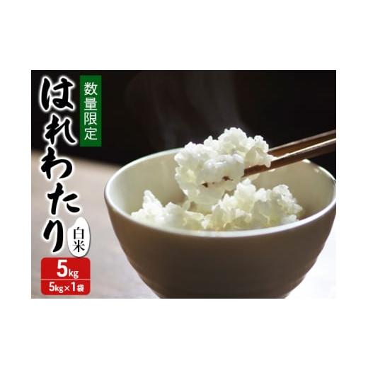 ふるさと納税 米 青森県 鰺ヶ沢町 令和7年産 はれわたり 白米 5kg H.GREENWORK 青森県 鯵ヶ沢産 / お米 精米 こめ おこめ ごはん 特A 評価 津軽